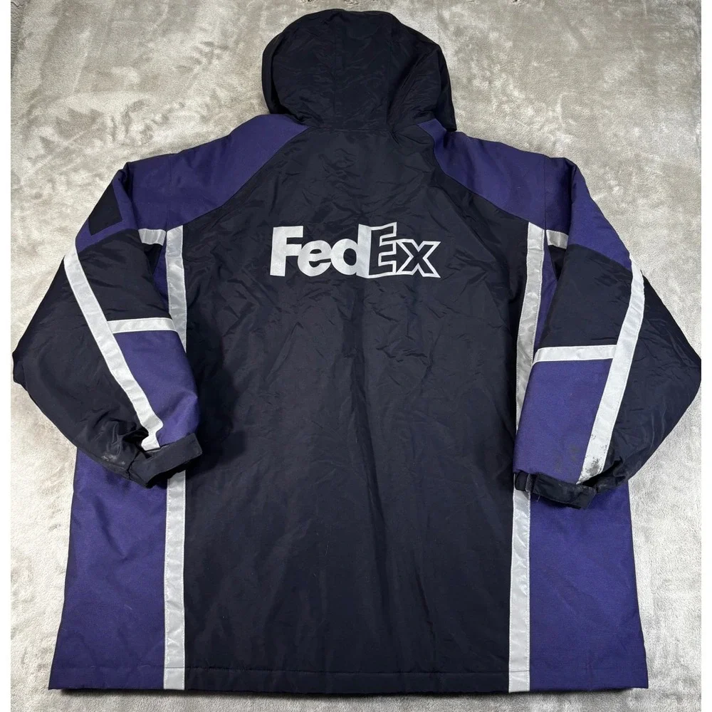 FedEx work parka